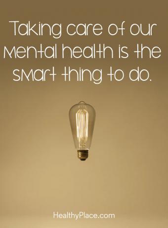 Citat o mentalnom zdravlju - briga o našem mentalnom zdravlju pametna je stvar