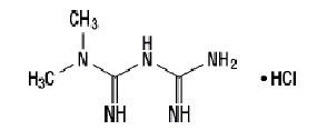 Janumetova strukturna formula