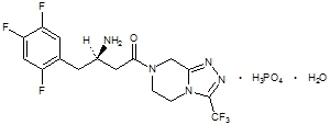 Janumetova strukturna formula