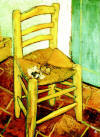 Van Goghova slika Stolice i cijevi